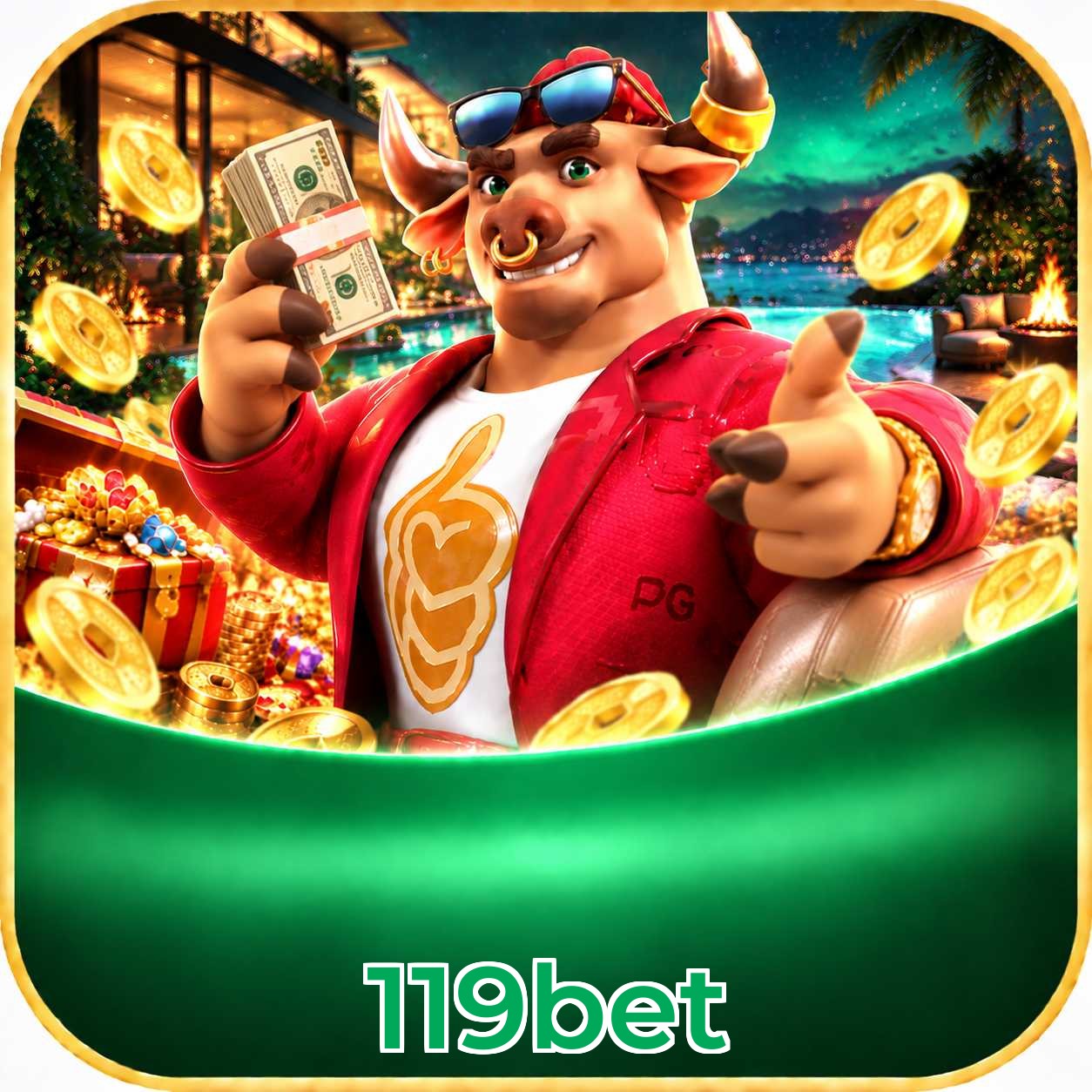 119bet Logo - Bônus com Rollover Justo